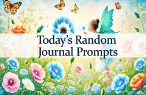 Today's Journal Prompts